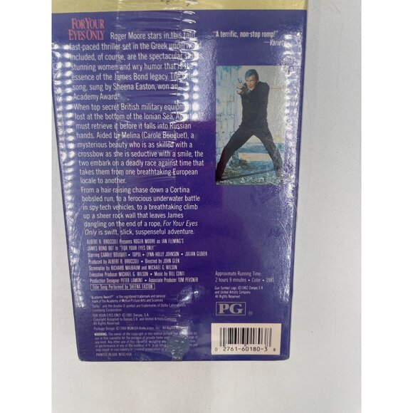 3 VHS TAPES OF James Bond 007 Ultimate Classics VHS Set New In Package - Picture 3 of 8